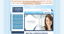 Desktop Screenshot of amedtech.hu